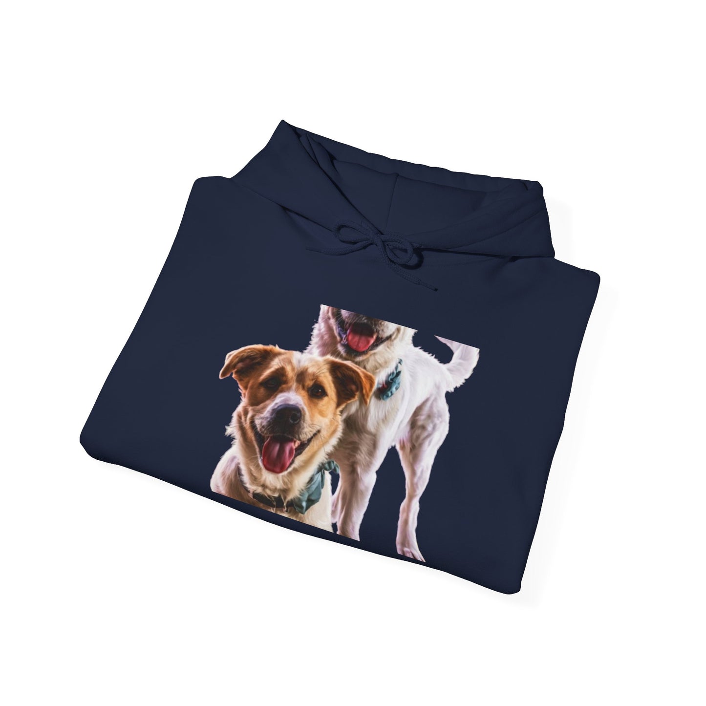 Happy Dog Photo Hoodie - Cute Smiling Puppy Pullover