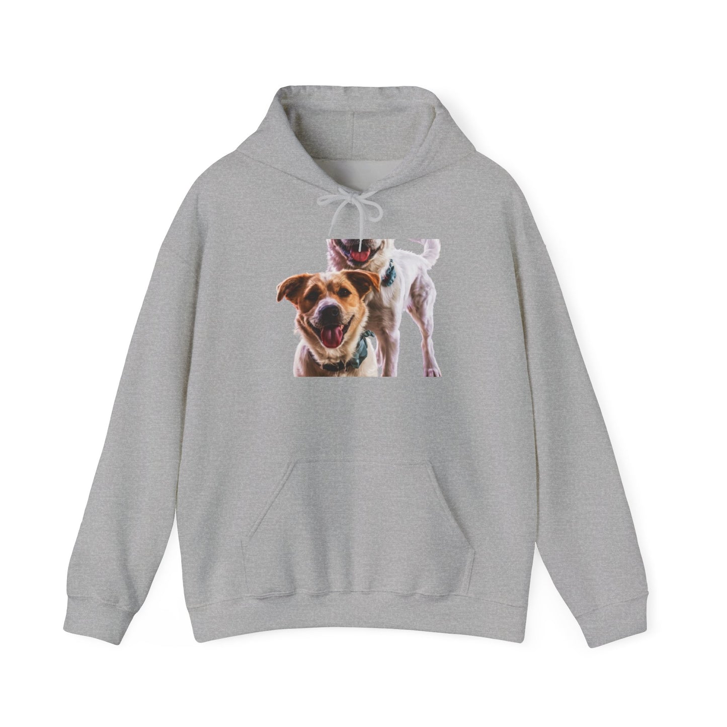Happy Dog Photo Hoodie - Cute Smiling Puppy Pullover