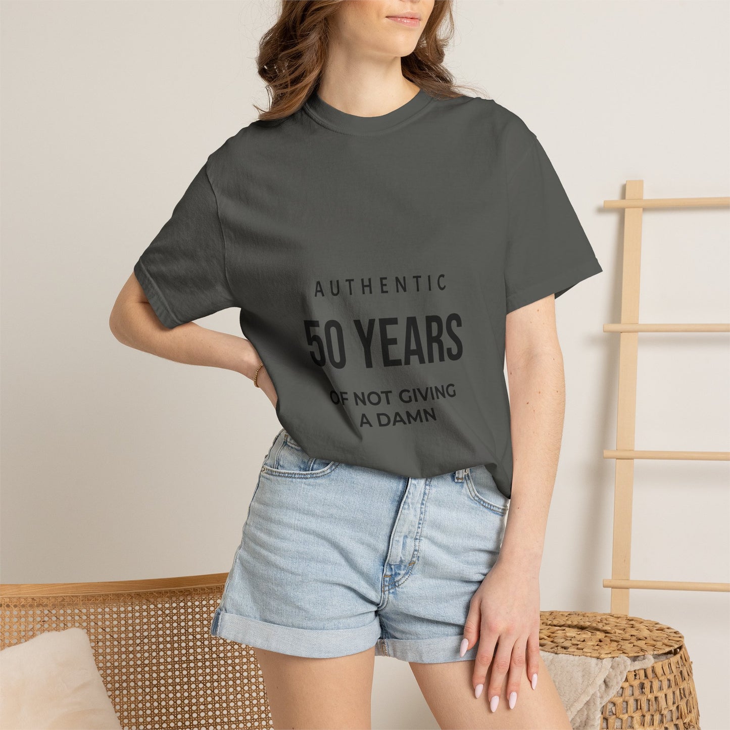 50 Years of Not Giving a Damn T-Shirt — Funny 50th Birthday Tee