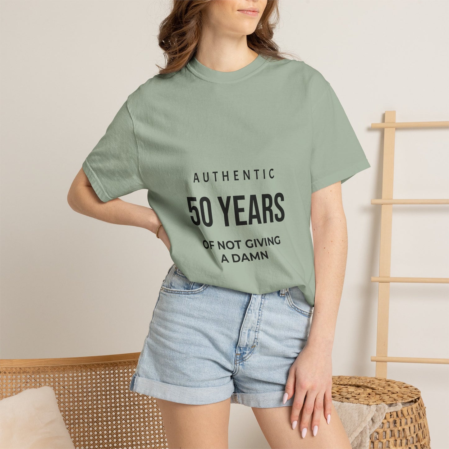 50 Years of Not Giving a Damn T-Shirt — Funny 50th Birthday Tee