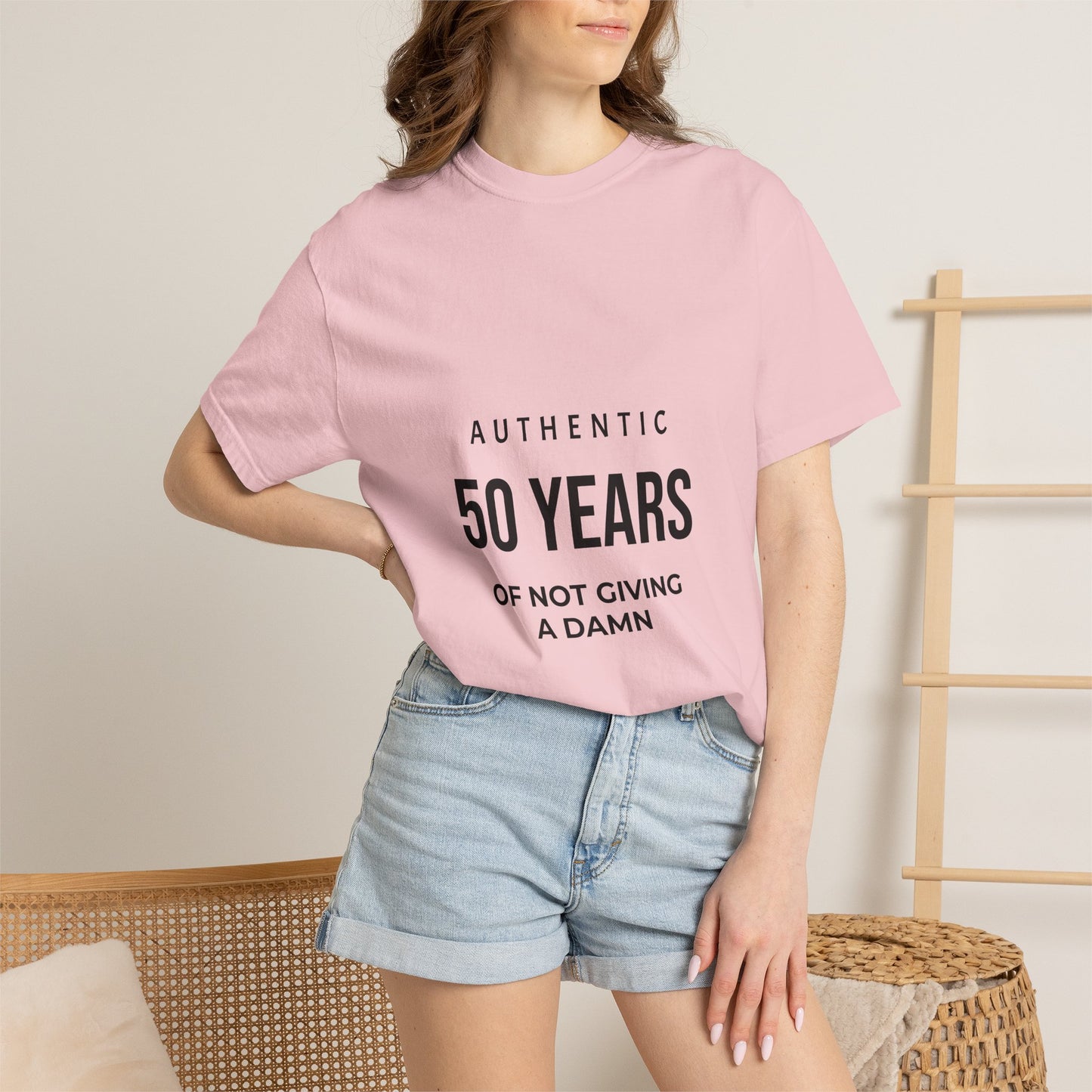 50 Years of Not Giving a Damn T-Shirt — Funny 50th Birthday Tee