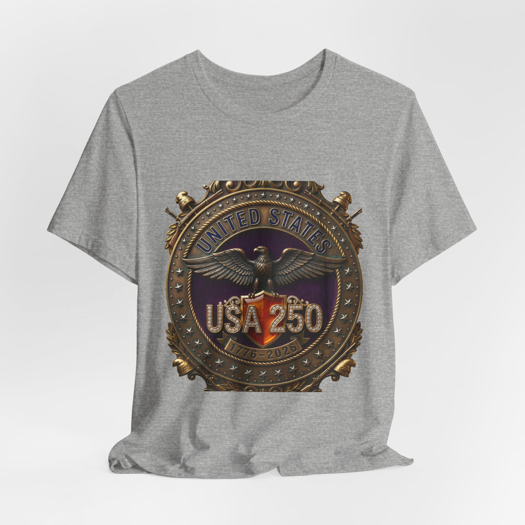 USA 250 Eagle Emblem Tee | 250th Anniversary 4th of July Patriotic