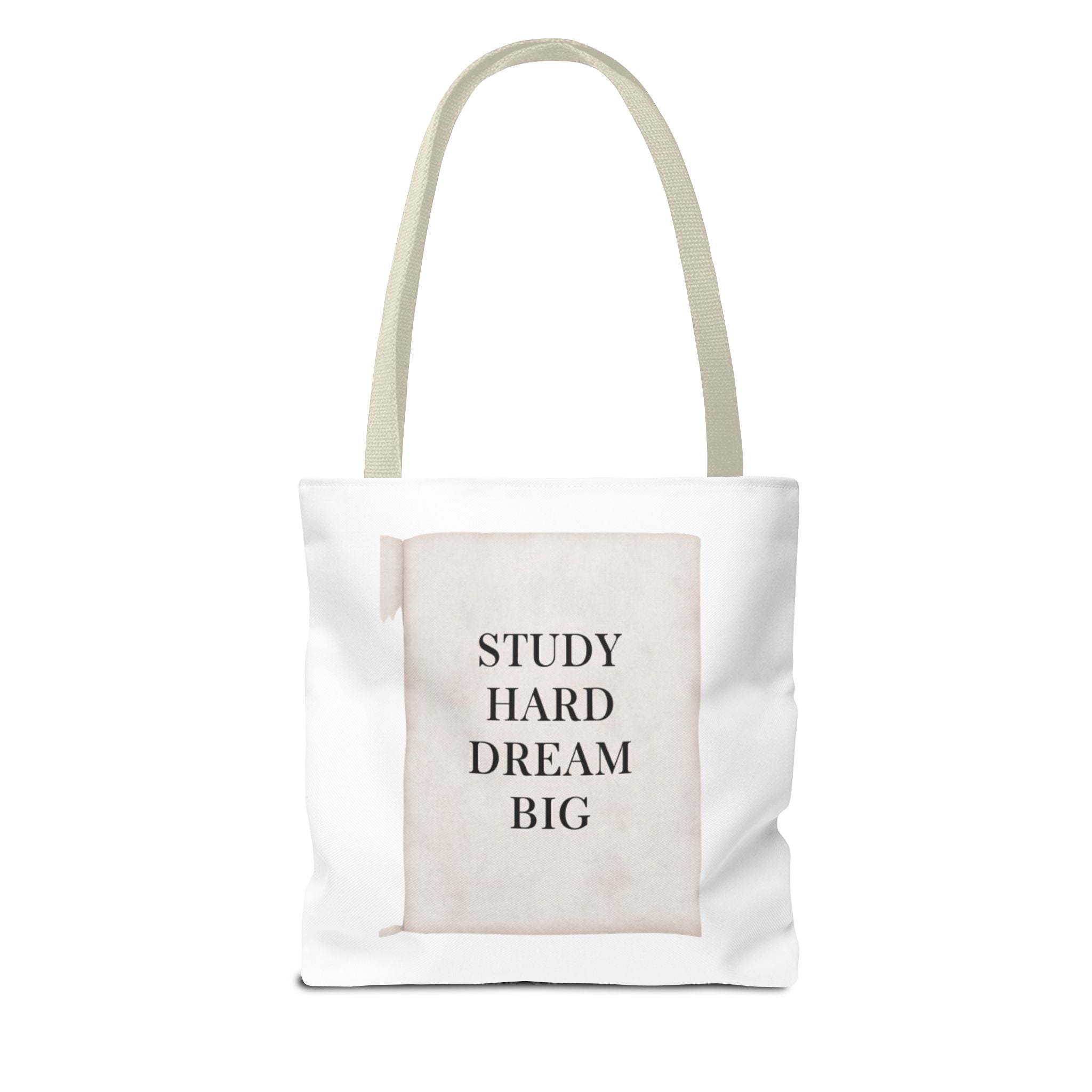 Teacher Tote Bag | Study Hard Dream Big Canvas Bag