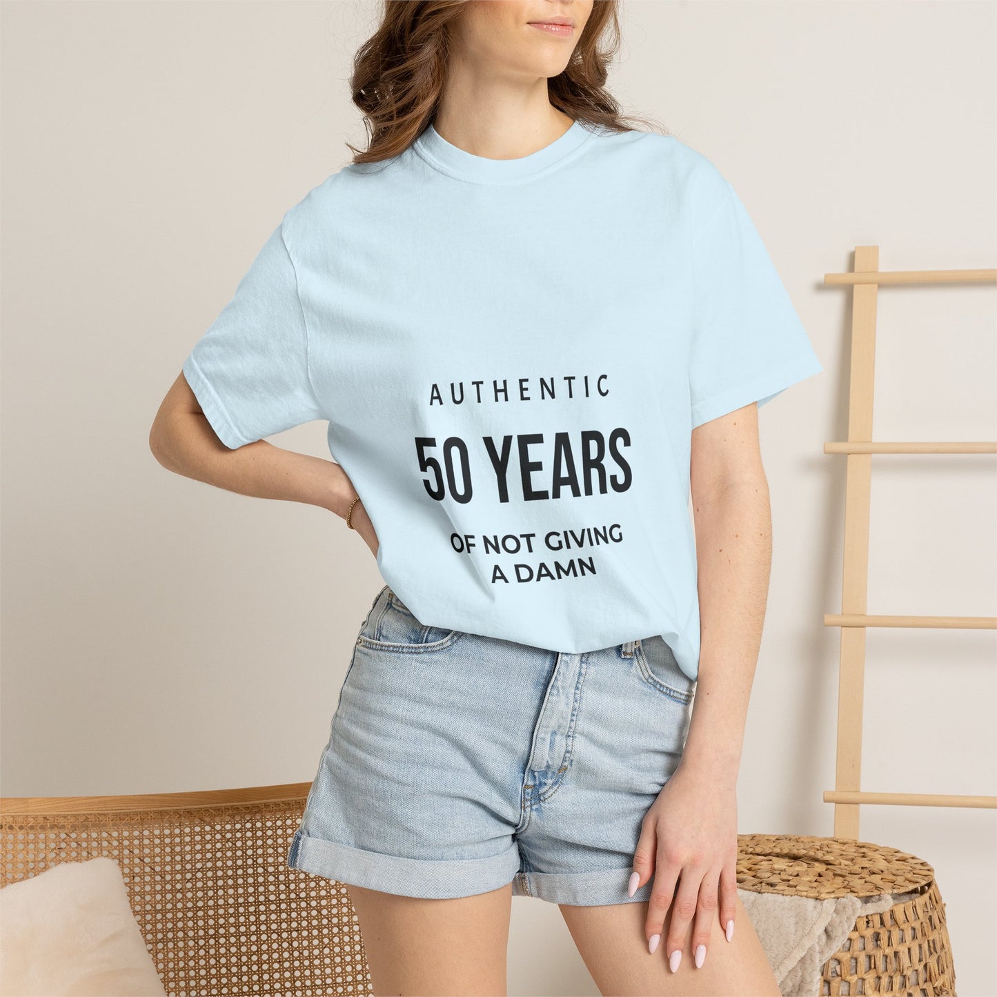 50 Years of Not Giving a Damn T-Shirt — Funny 50th Birthday Tee