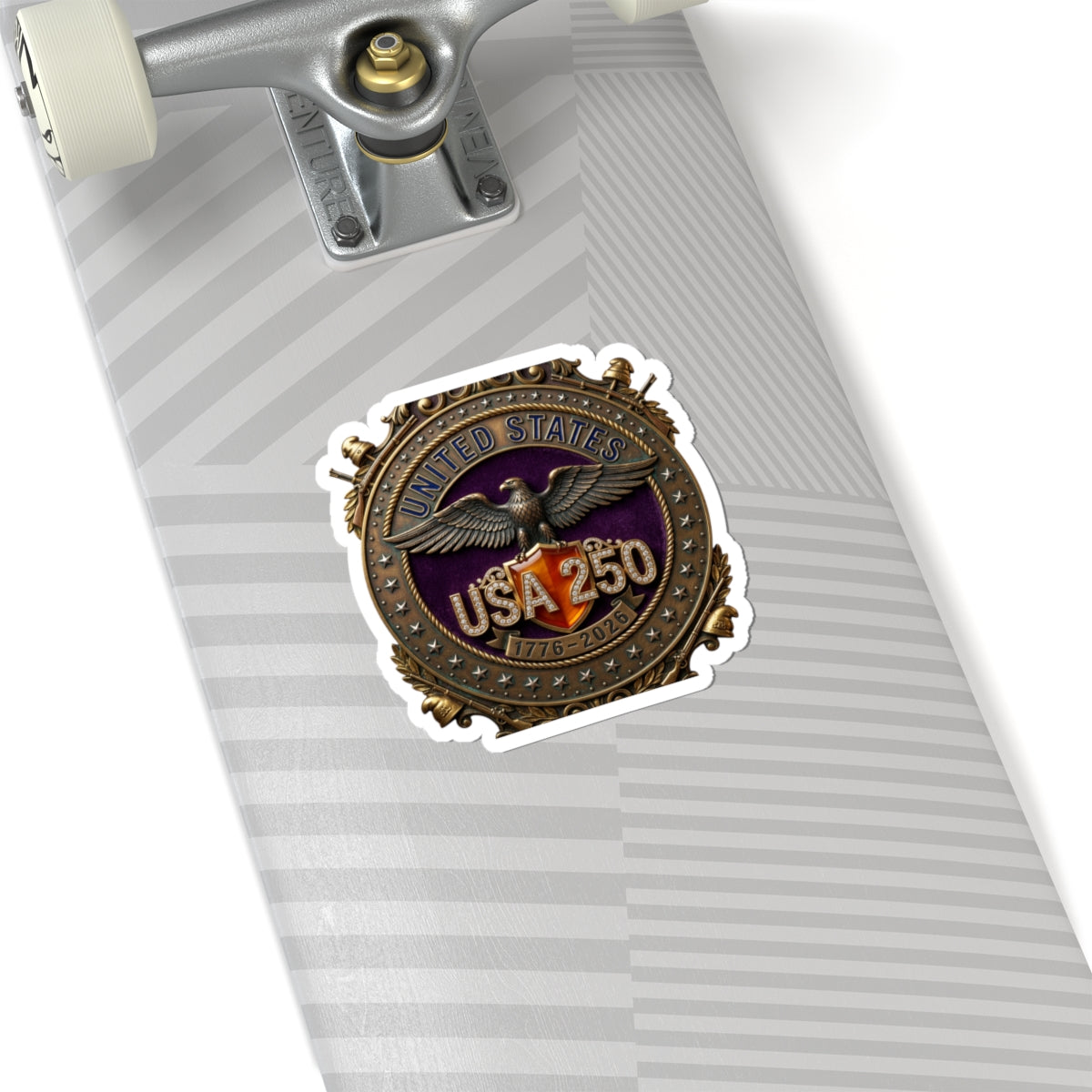 USA 250 Emblem Sticker | 1776-2026 Patriotic 4th of July Anniversary
