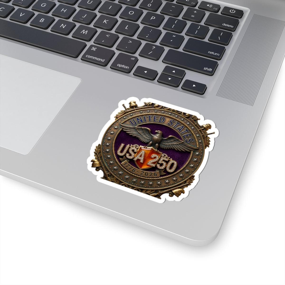 USA 250 Emblem Sticker | 1776-2026 Patriotic 4th of July Anniversary