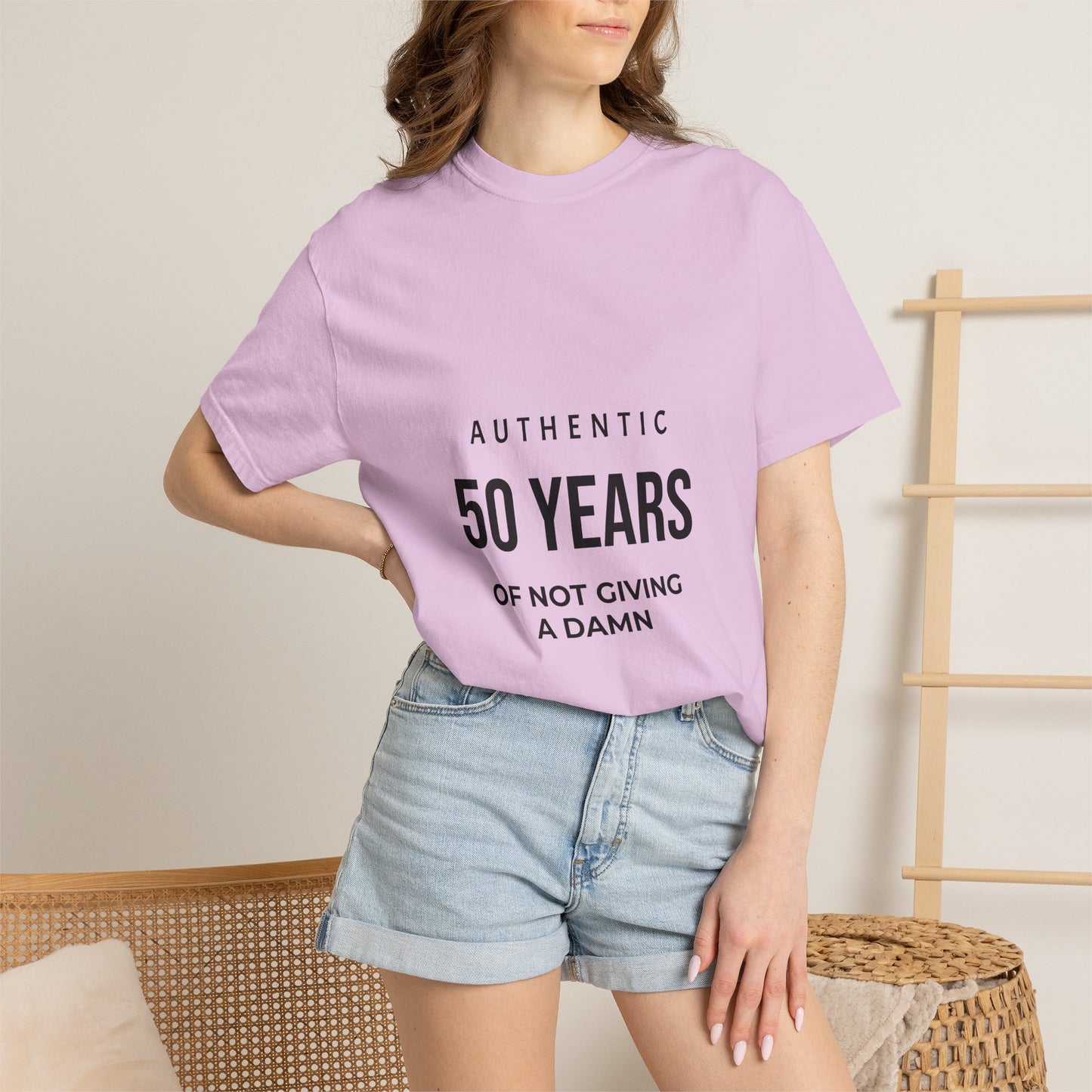 50 Years of Not Giving a Damn T-Shirt — Funny 50th Birthday Tee