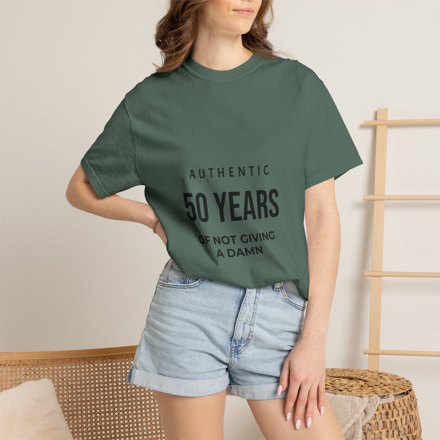 50 Years of Not Giving a Damn T-Shirt — Funny 50th Birthday Tee