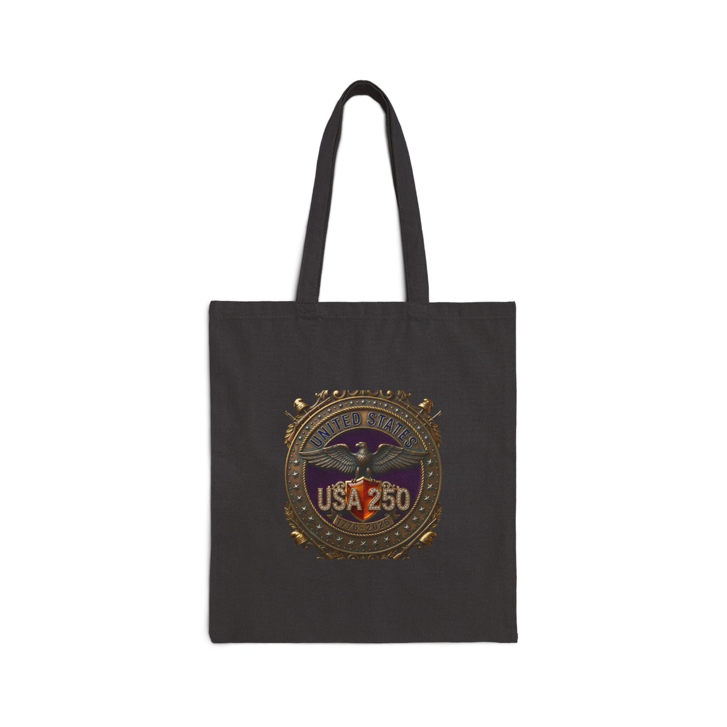 USA 250 Eagle Emblem Tote | 4th of July Patriotic Anniversary, Historical Americana