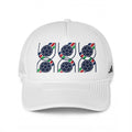 Soccer Pattern Trucker Hat – Retro Ball Graphic Mesh Cap