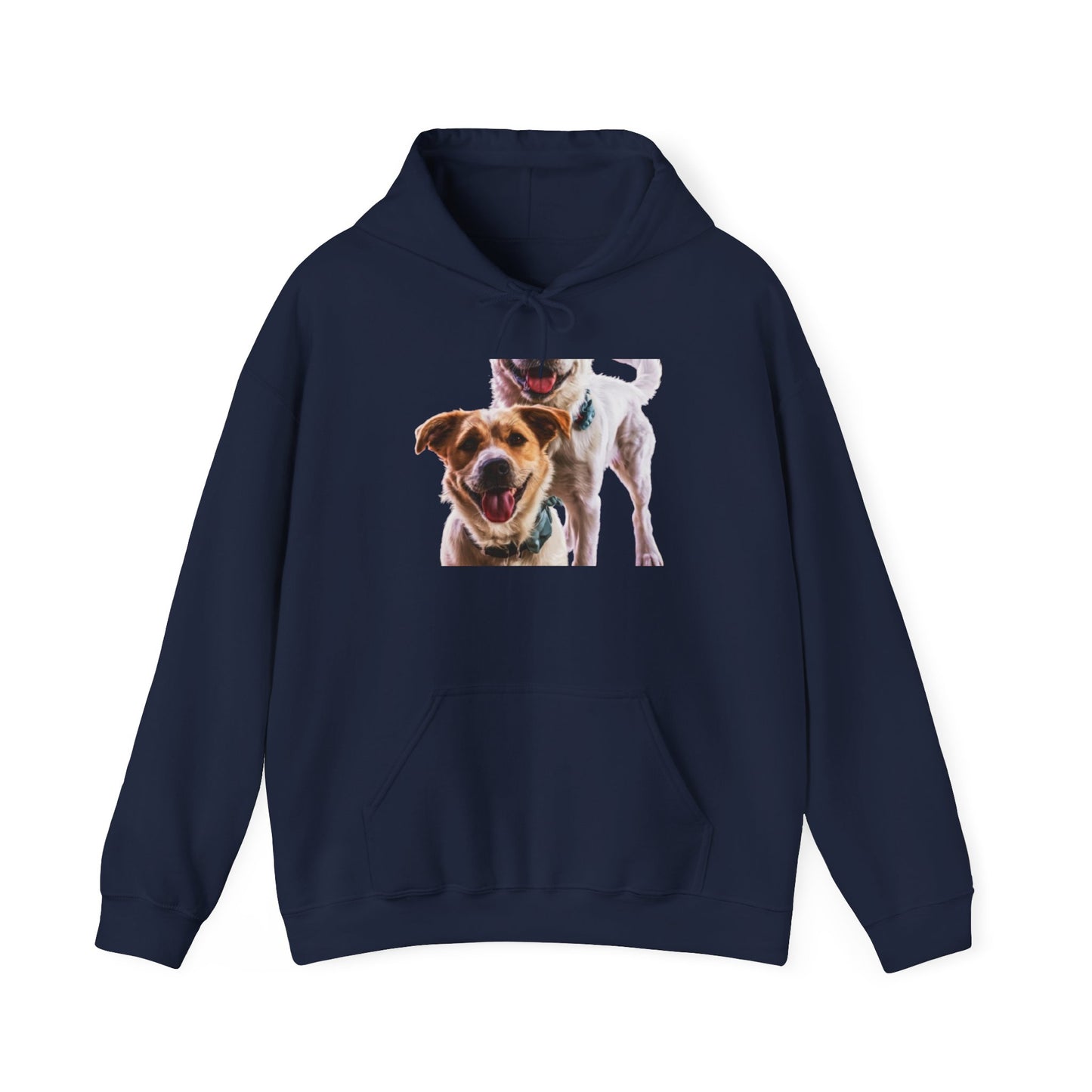 Happy Dog Photo Hoodie - Cute Smiling Puppy Pullover