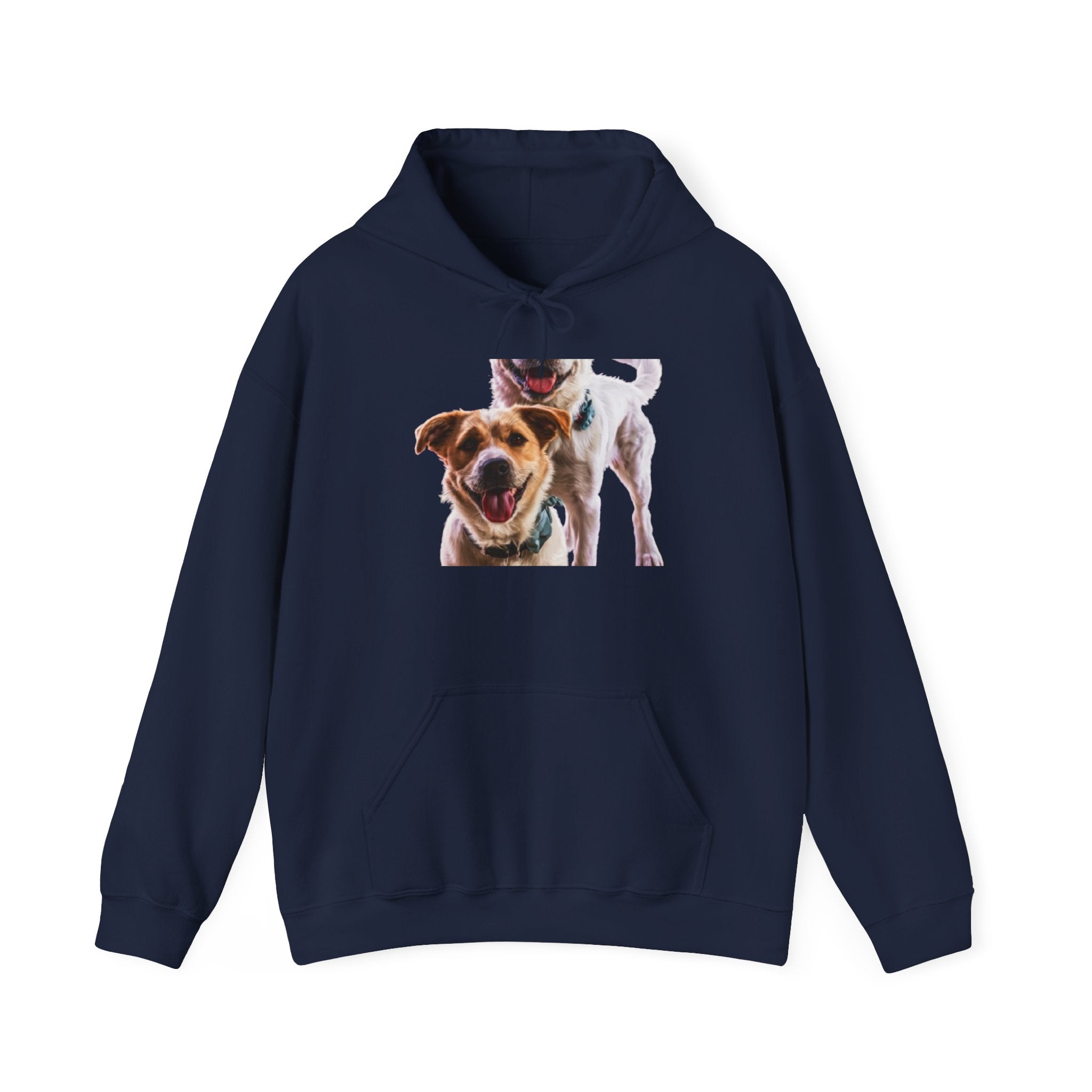 Happy Dog Photo Hoodie - Cute Smiling Puppy Pullover