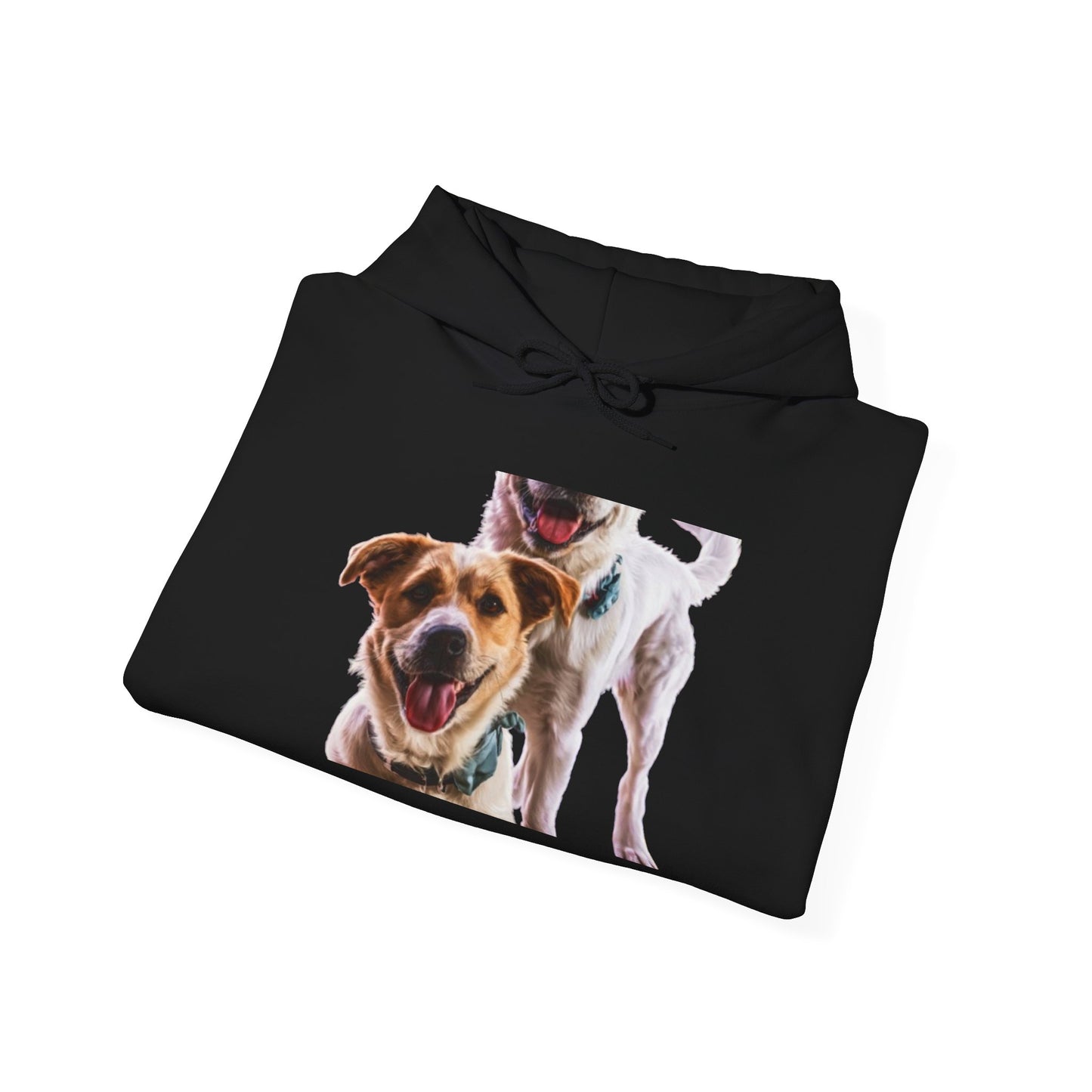 Happy Dog Photo Hoodie - Cute Smiling Puppy Pullover