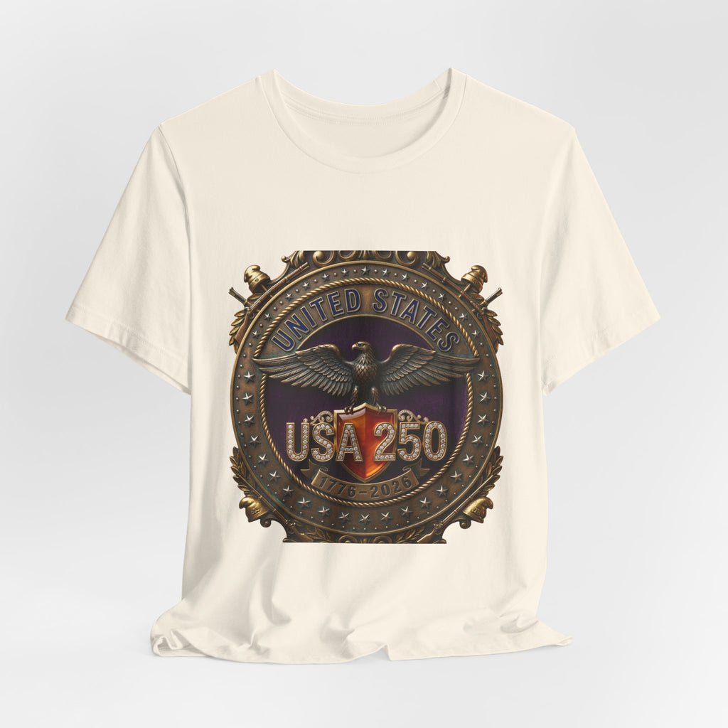 USA 250 Eagle Emblem Tee | 250th Anniversary 4th of July Patriotic
