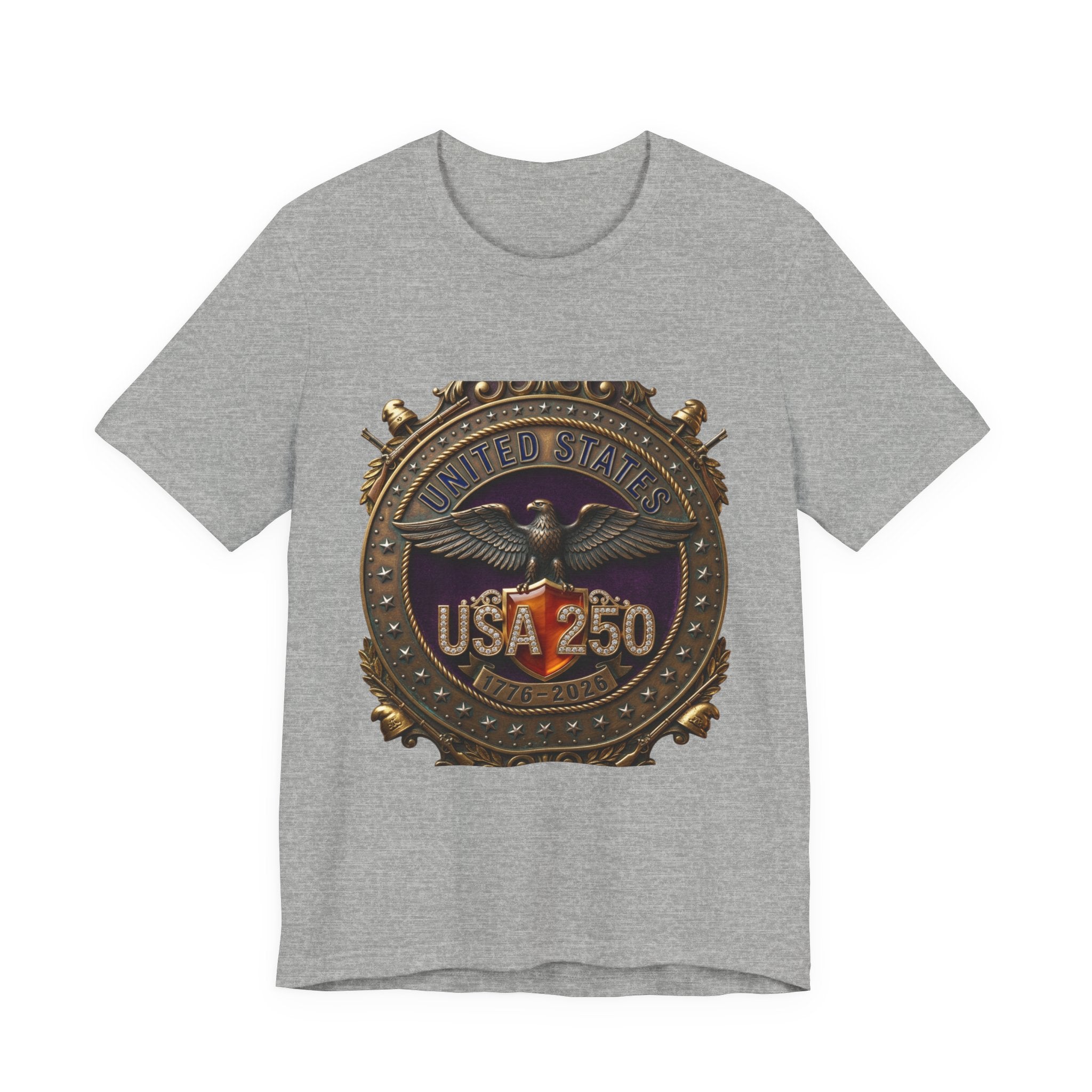USA 250 Eagle Emblem Tee | 250th Anniversary 4th of July Patriotic
