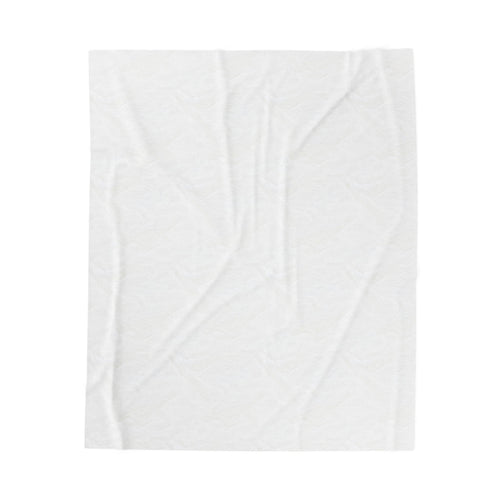 Abstract Gold Pattern Plush Blanket | Cozy Soft Decorative Throw
