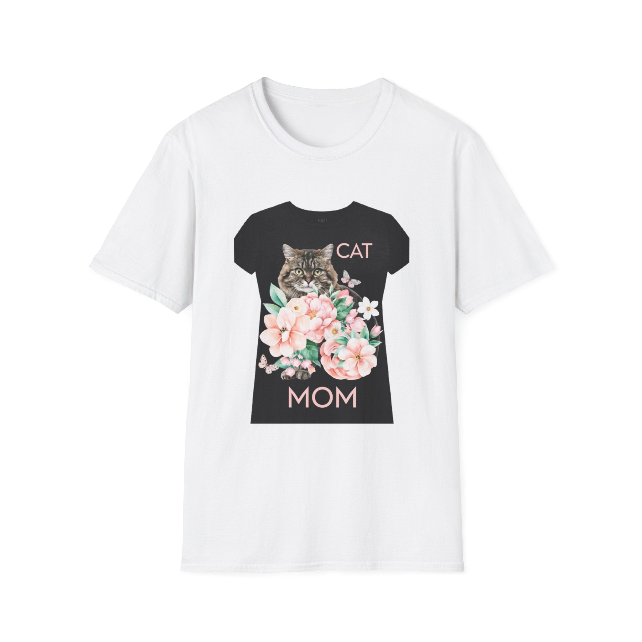 Cat Mom T-Shirt | Cute Graphic Tee for Cat Lovers