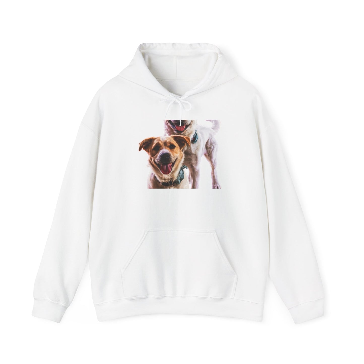 Happy Dog Photo Hoodie - Cute Smiling Puppy Pullover
