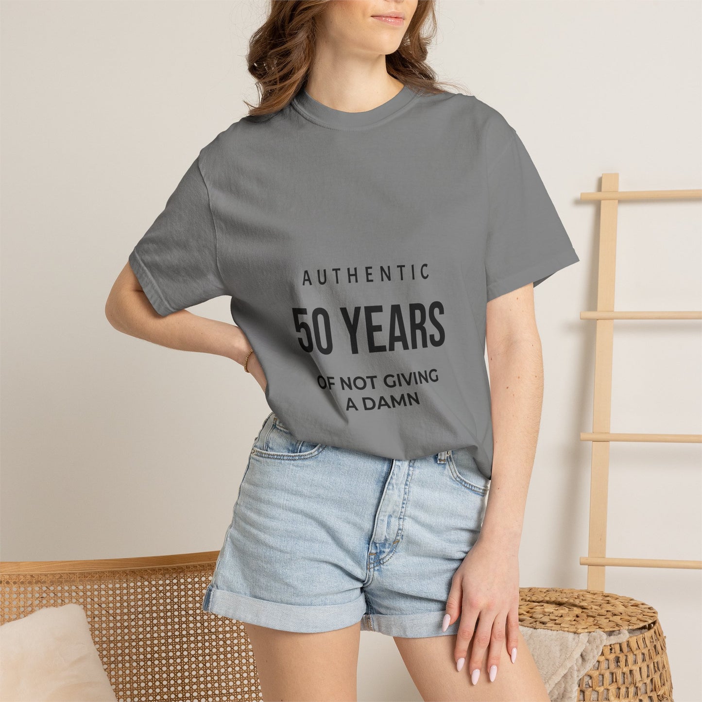 50 Years of Not Giving a Damn T-Shirt — Funny 50th Birthday Tee