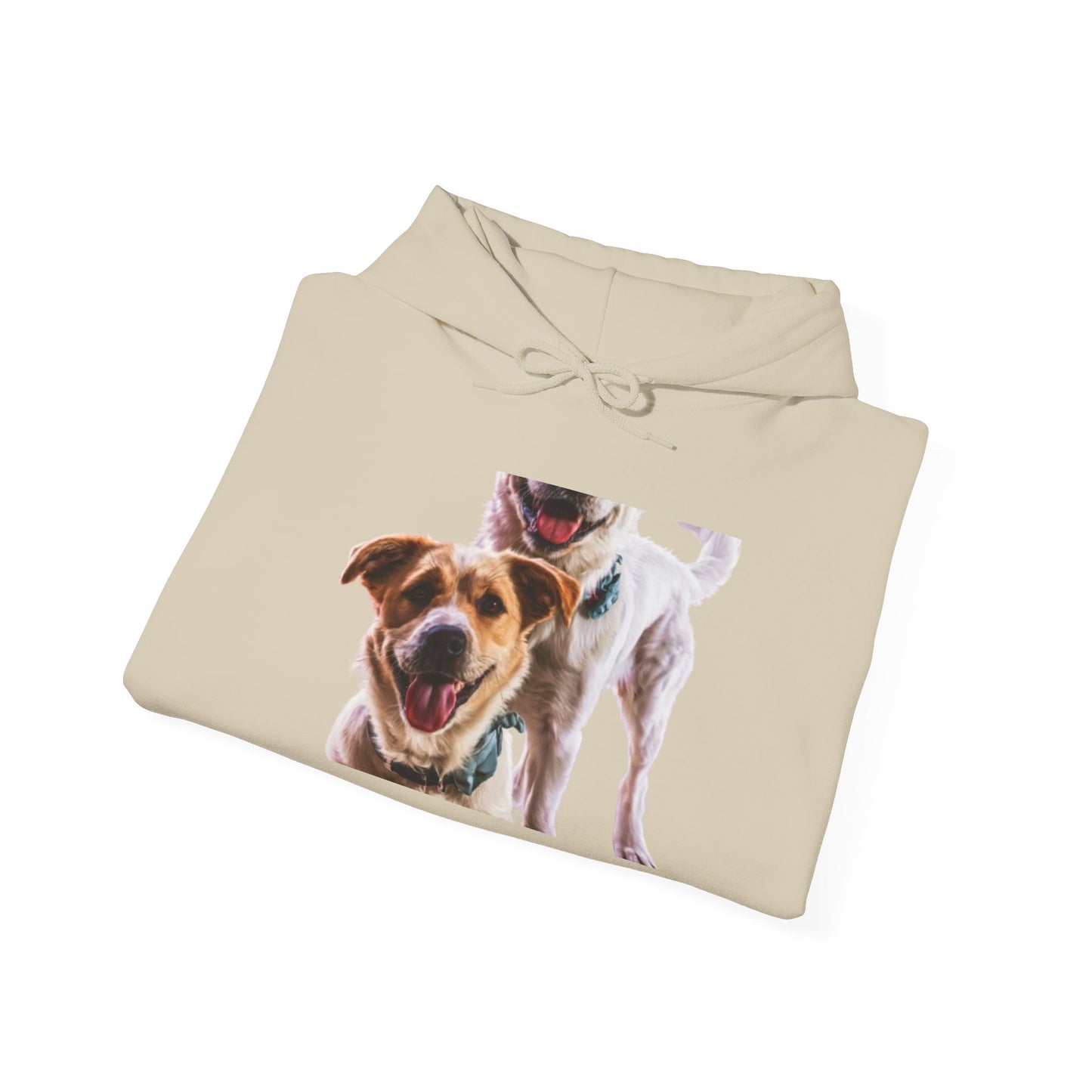 Happy Dog Photo Hoodie - Cute Smiling Puppy Pullover