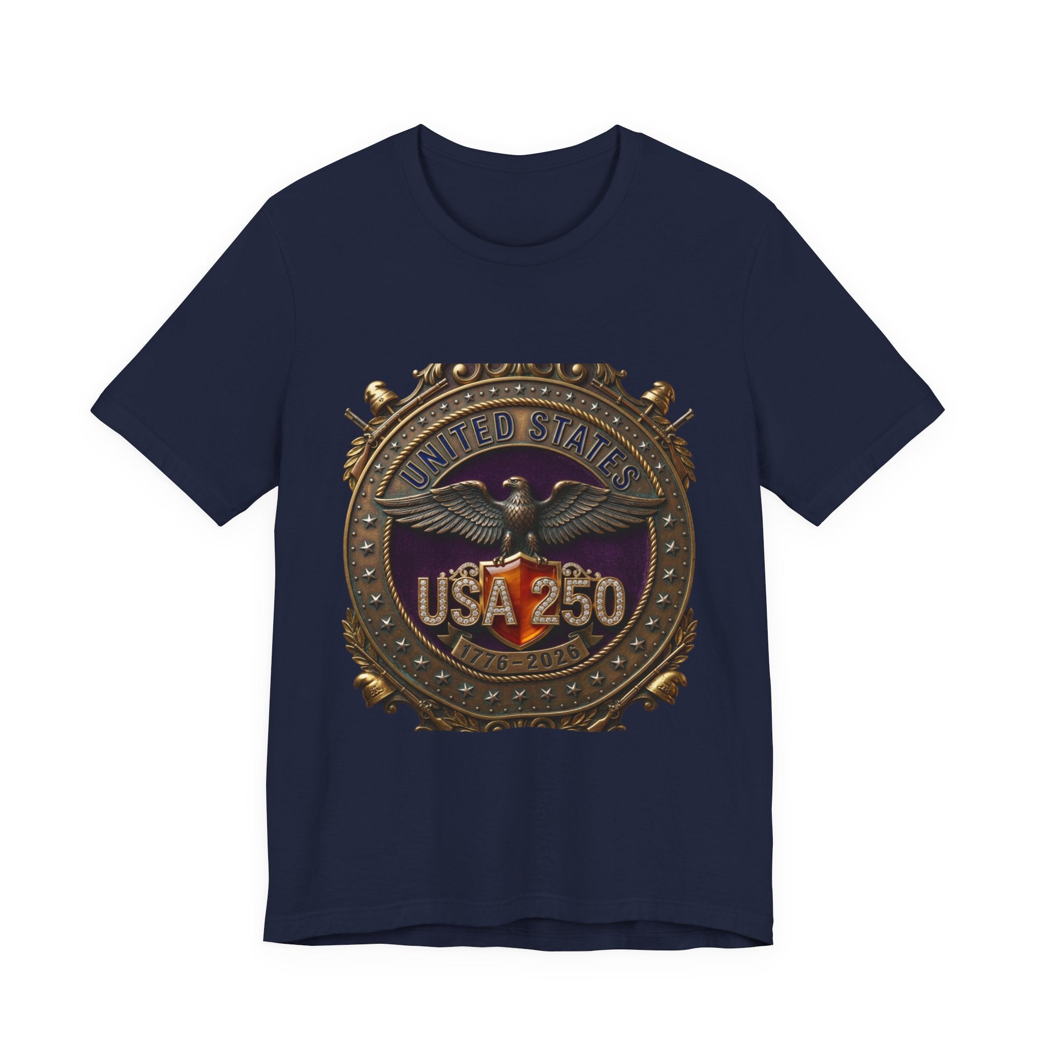 USA 250 Eagle Emblem Tee | 250th Anniversary 4th of July Patriotic