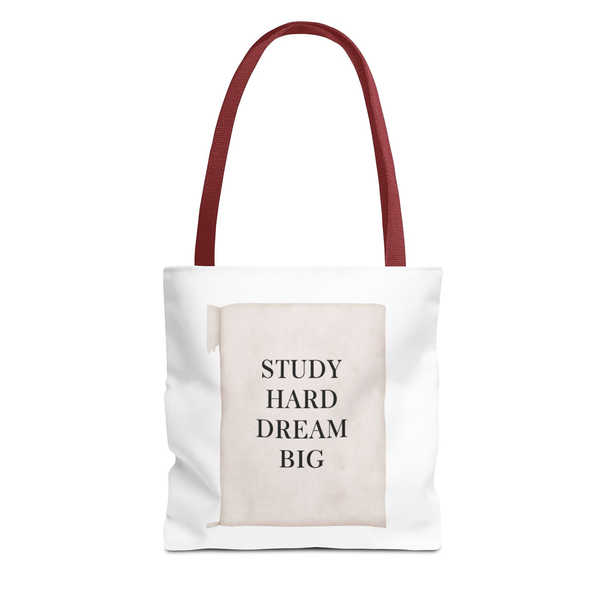 Teacher Tote Bag | Study Hard Dream Big Canvas Bag