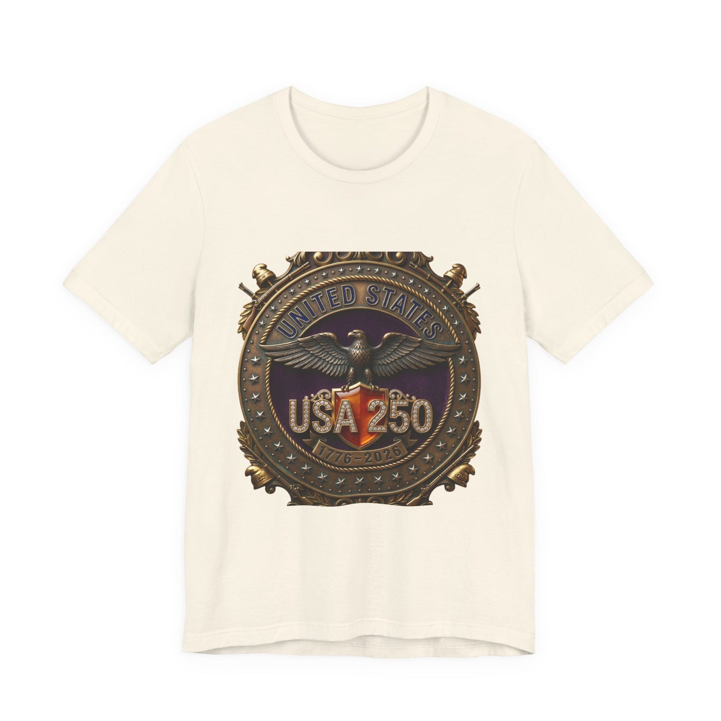 USA 250 Eagle Emblem Tee | 250th Anniversary 4th of July Patriotic
