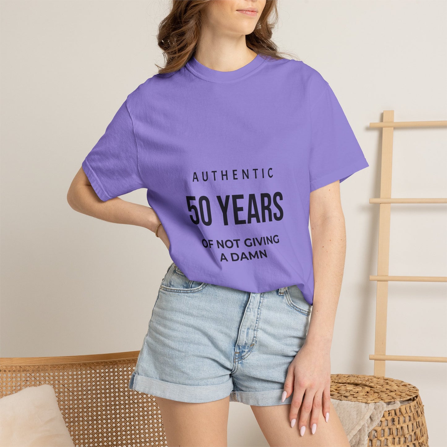 50 Years of Not Giving a Damn T-Shirt — Funny 50th Birthday Tee