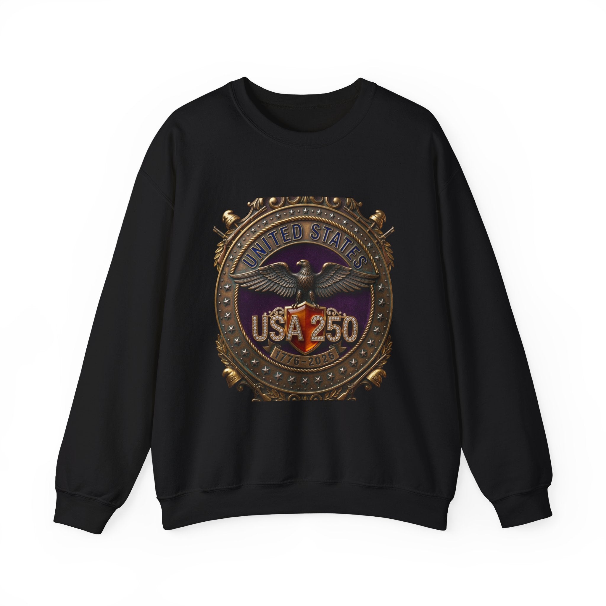 USA 250 Eagle Medallion Crewneck Sweatshirt | 250th Anniversary, Patriotic
