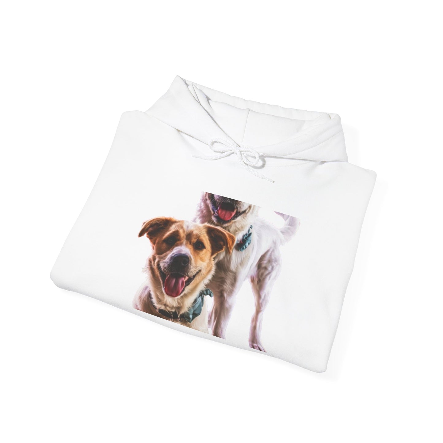 Happy Dog Photo Hoodie - Cute Smiling Puppy Pullover