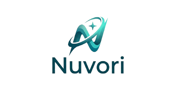 Nuvori logo on a white background