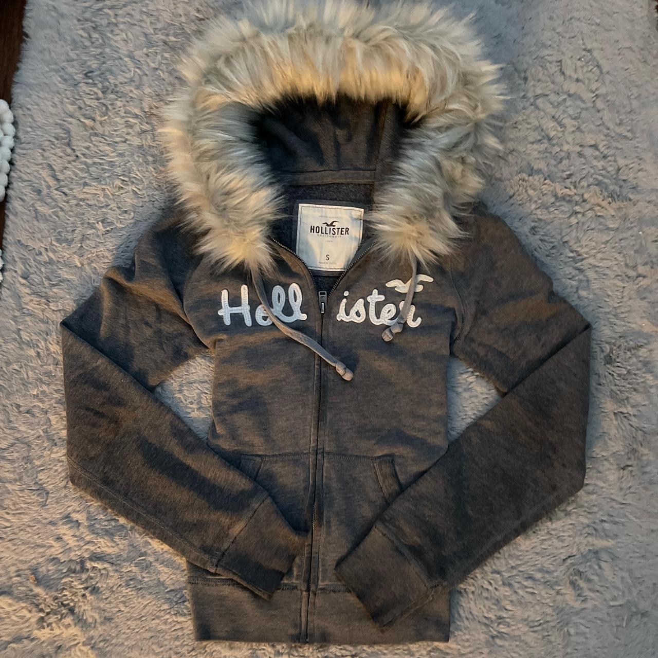 Vintage Fur Zip Up