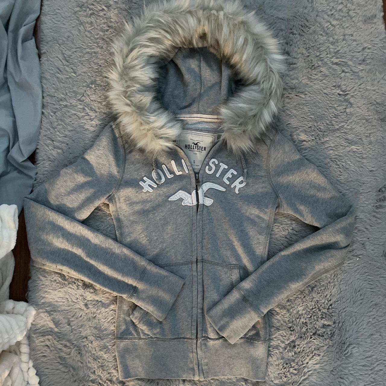 Vintage Fur Zip Up